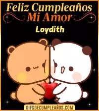 GIF Feliz Cumpleaños mi Amor Loydith
